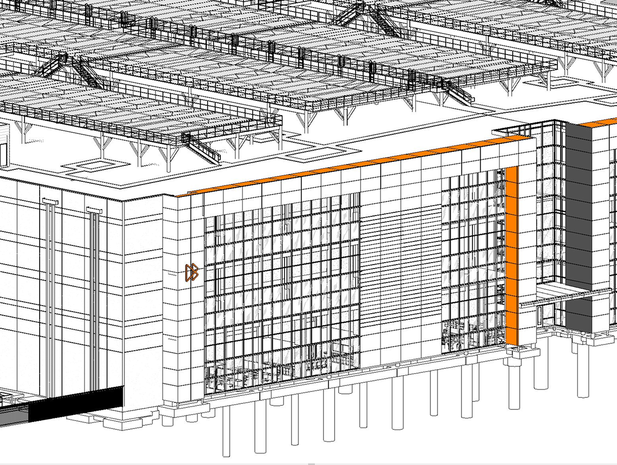Data Center Design Sketch Mockup