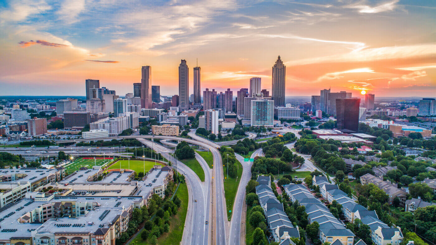 Structural Engineer Atlanta Landscape Sunset